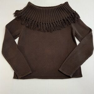 Vintage cowl neck sweater by telluride size M